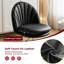 Vanity Desk Chair Dressing Table Chairs Swivel Armless Height Adjustable Foam Padded Bedroom Makeup Office Chair-1318807225
