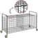 2-Compartment Metal Sports Rack Cart