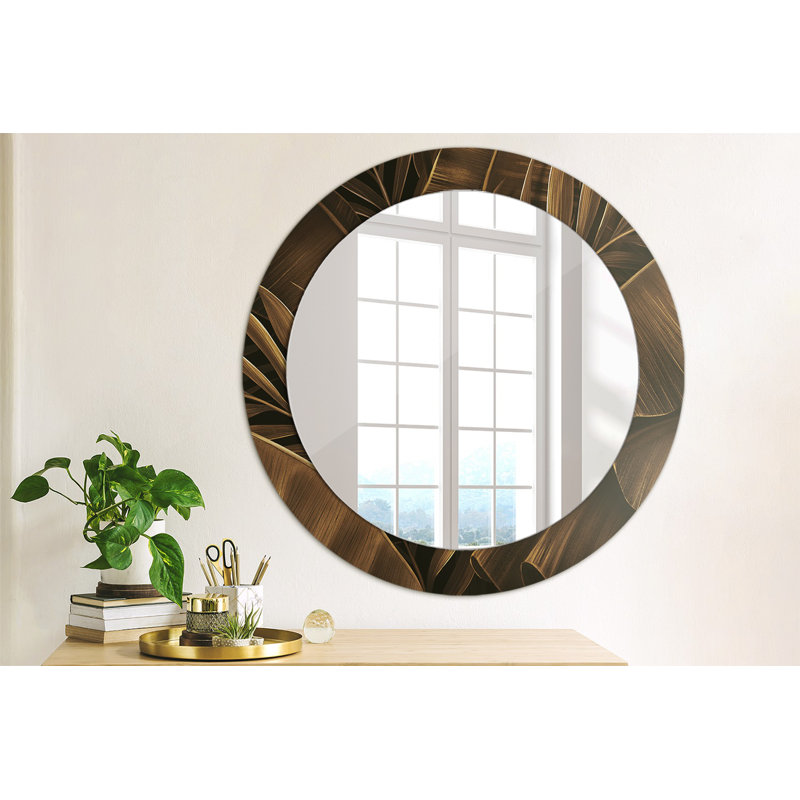 Huldar Glass Flat Wall Mirror