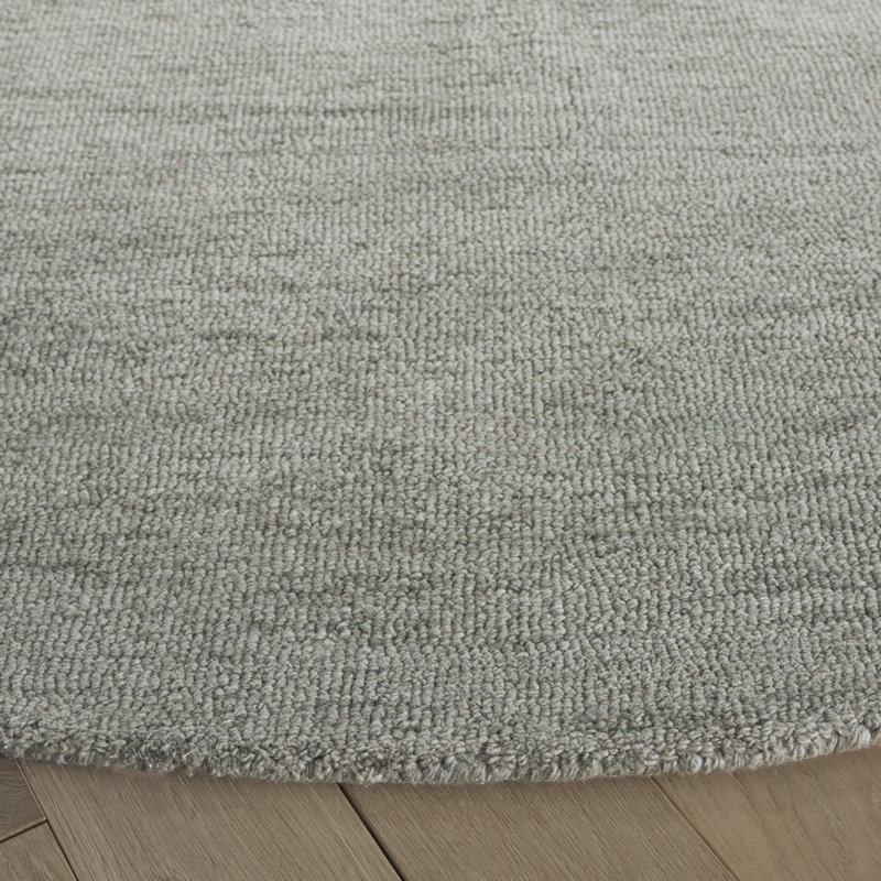 Aydrian 152 Area Rug In Green, Square 6'