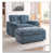 Rembourrage en mousse bleue