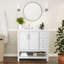 Ensemble de meuble-lavabo simple 36 po avec lavabo, armoire, tablette de rangement ouverte et tiroirs de rangement Caniya-1054958062-1030693171-1045739432