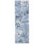 Tapis bleu / gris touffeté à la main Castillon-735788722