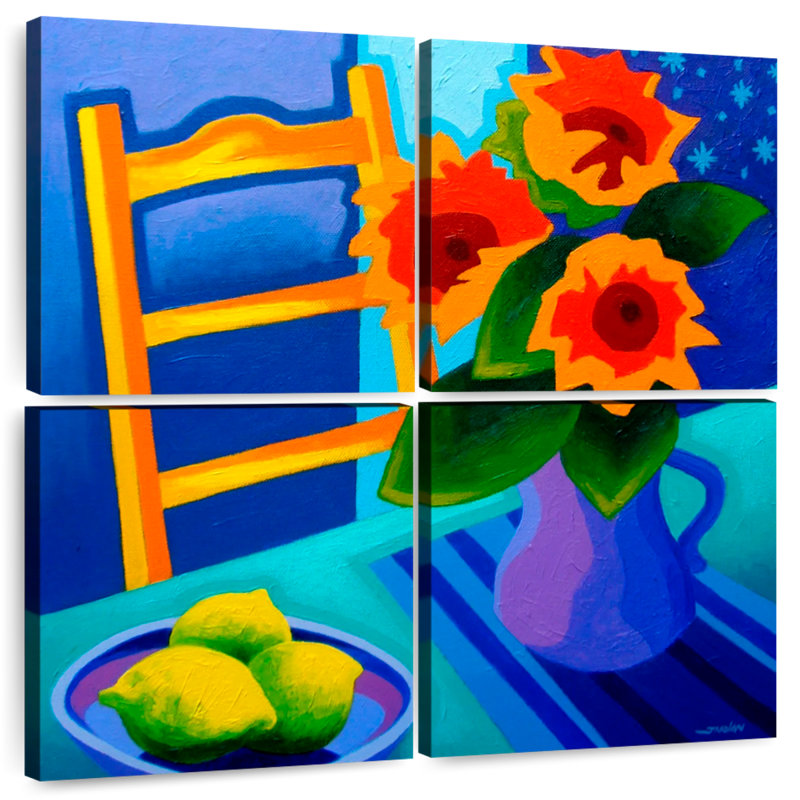 Nuit étoilée vibrante Harnek, H 26 po x l 26 po