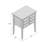 Manatuto Solid Wood Top 2 - Drawer End Table with Storage