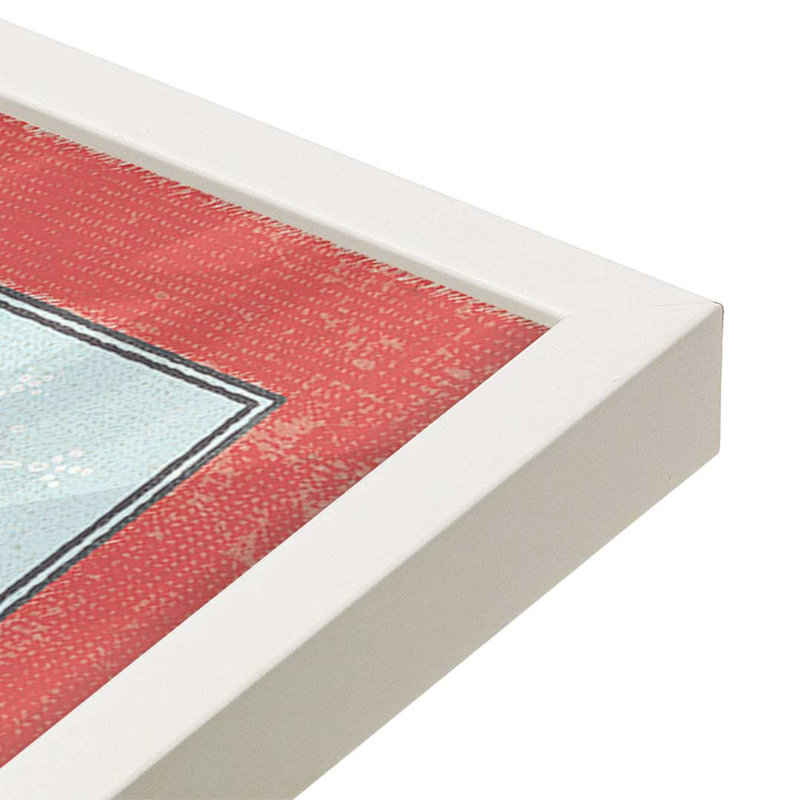 Frosted Merry Wishes, ensemble de 2 reproductions d'art, 10 po x 8 po, Blanc opaque
