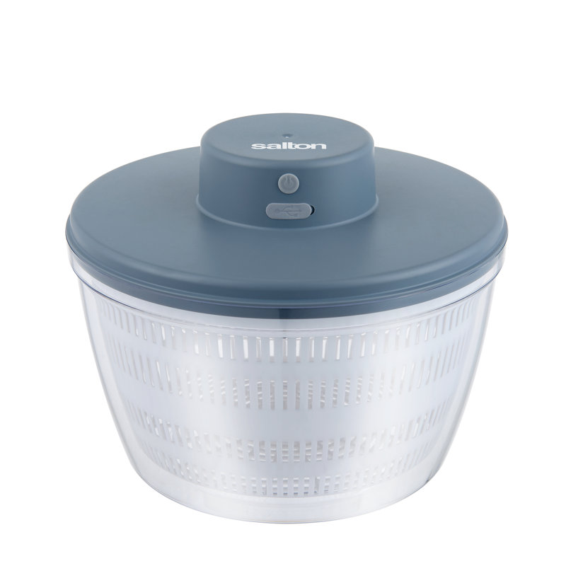 Salton Cordless Rechargeable Salad Spinner