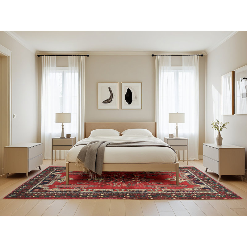Southwestern Indoor Rug, Rectangle 5' x 8'