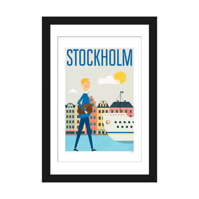 «Stockholm», impression sur toile