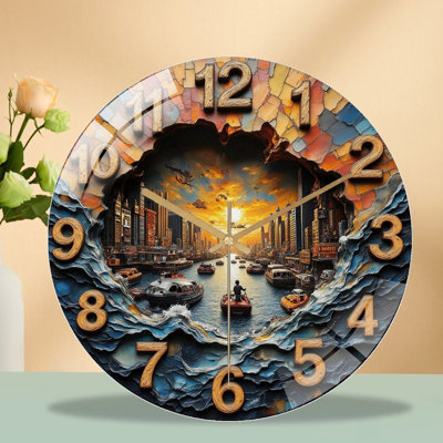 Horloge murale 12 po