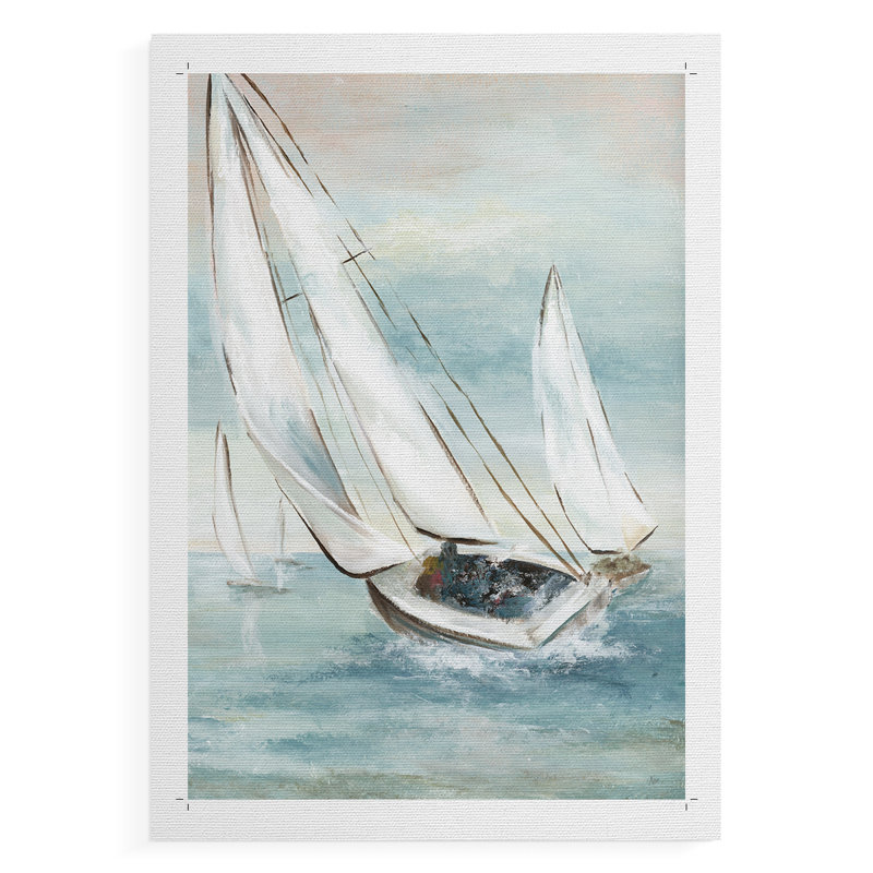 Catching Wind - Impression sur toile seulement - NON CADRE, H 12 po x l 8 po