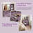Modern Wood Vanity Desk And Stool Set with LED Lights-130040593