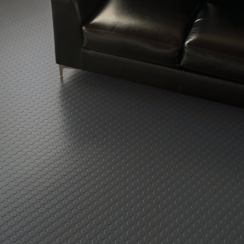 Rouleau de plancher de garage G-Floor, Gris ardoise, 8,5 pi x 24 pi