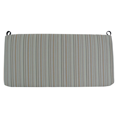 42-Inch Woven Olefin Outdoor Loveseat Cushion