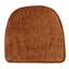 Ensemble de 6 coussins de chaise de cuisine en peluche antidérapants Klear Vu The Gripper, 15 po x 16 po x 2 po-98798967