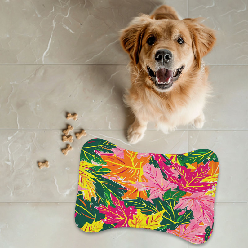 Tapis à motif d'os colorés 1 pièce