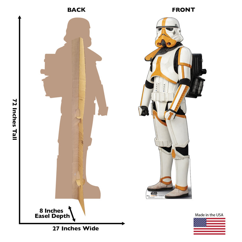 72'' Lifesize Mortar Stormtrooper Cardboard Cutout