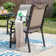 Basima 4 - Person Metal Patio Dining Set with Round Table