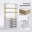 90 cm W Display Cabinet with Lighting