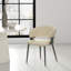 Chaise en cuir texturé Luce-947329168