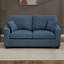 2 Seater Linen Blend Sofa Bed-1197170952