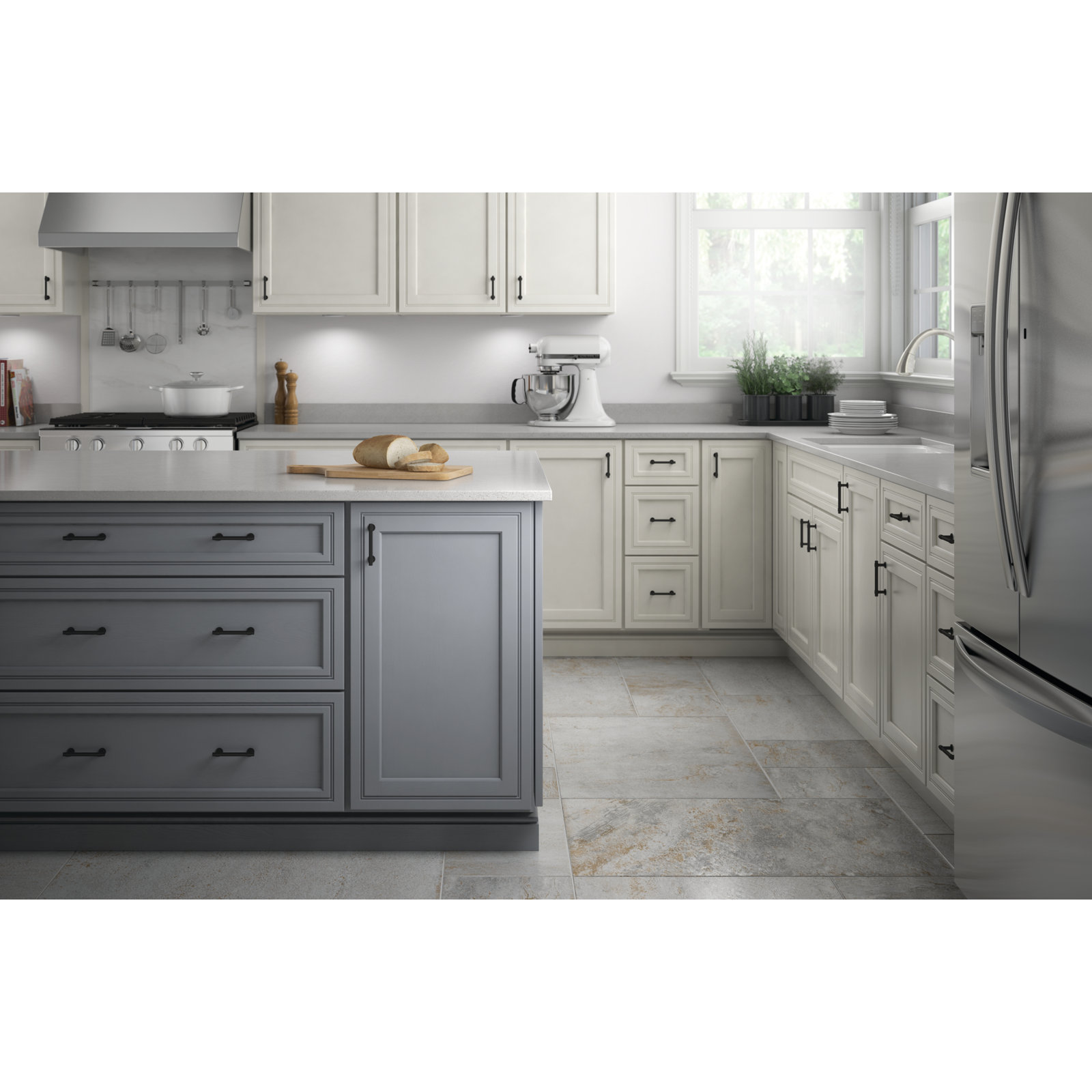 Francisco Bar Cabinet Pull, Matte Black, 5.06"