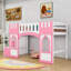 Lit mezzanine simple avec escalier de rangement et garde-corps-1460465615