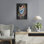 «Cat Portrait - Graffiti Style» par Rey Klimt, art mural en métal