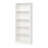 5-Tier Bookshelves Storage Cabinet White-651877705