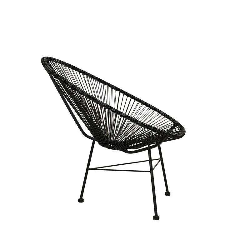 Chaise Acapulco, Noir