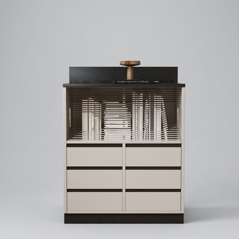 Armoire de rangement moderne à 31 tiroirs 31,49 po