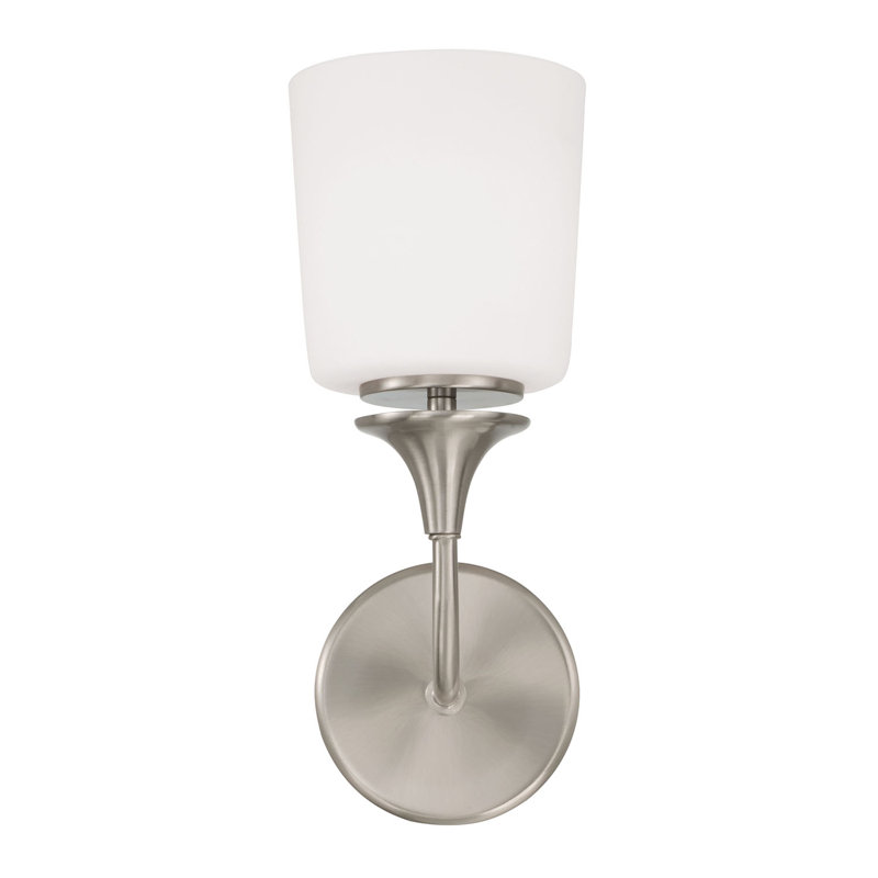 Kristofor Armed Sconce, Silver