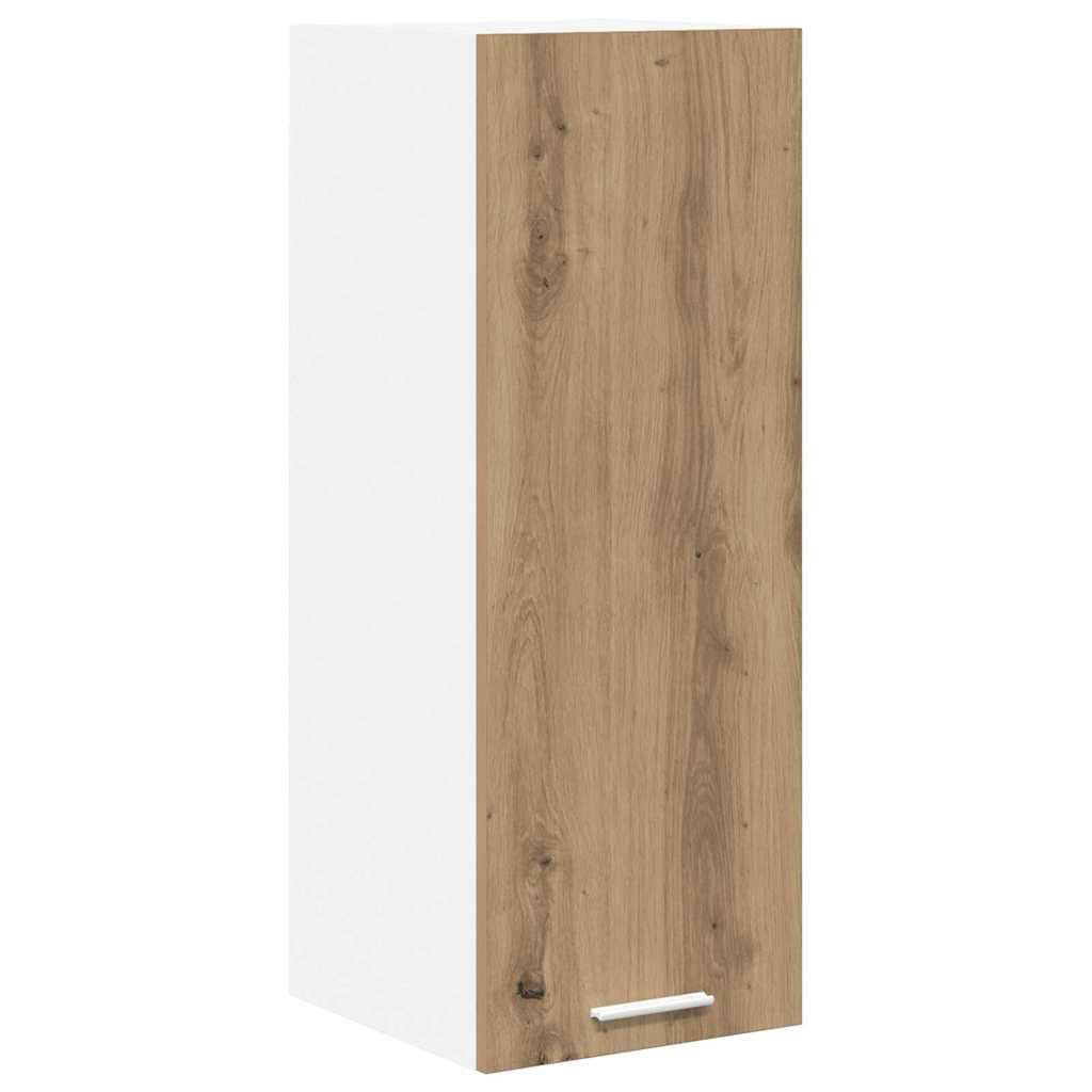 Vidaxl Hanging Cabinet With Storage Riga Artisan Oak 60 X 31 X 80 Cm