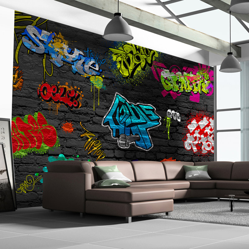 Graffiti Wall 2.8m x 400cm Wallpaper, 350 cm x 245 cm