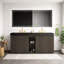 Double Bathroom Vanity with Top