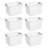 Sterilite Large Ultra Basket, Storage Bin Organize Closet, Cabinet, Pantry, Shelving and Countertops-106272924-106272914-106272932