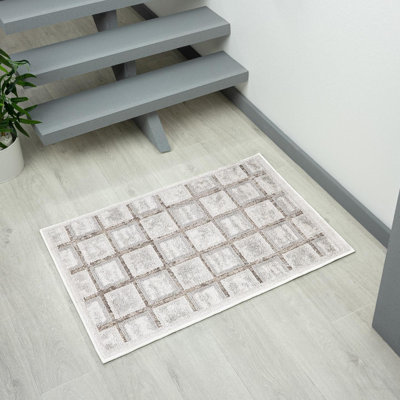 Tapis à motif géométrique moderne