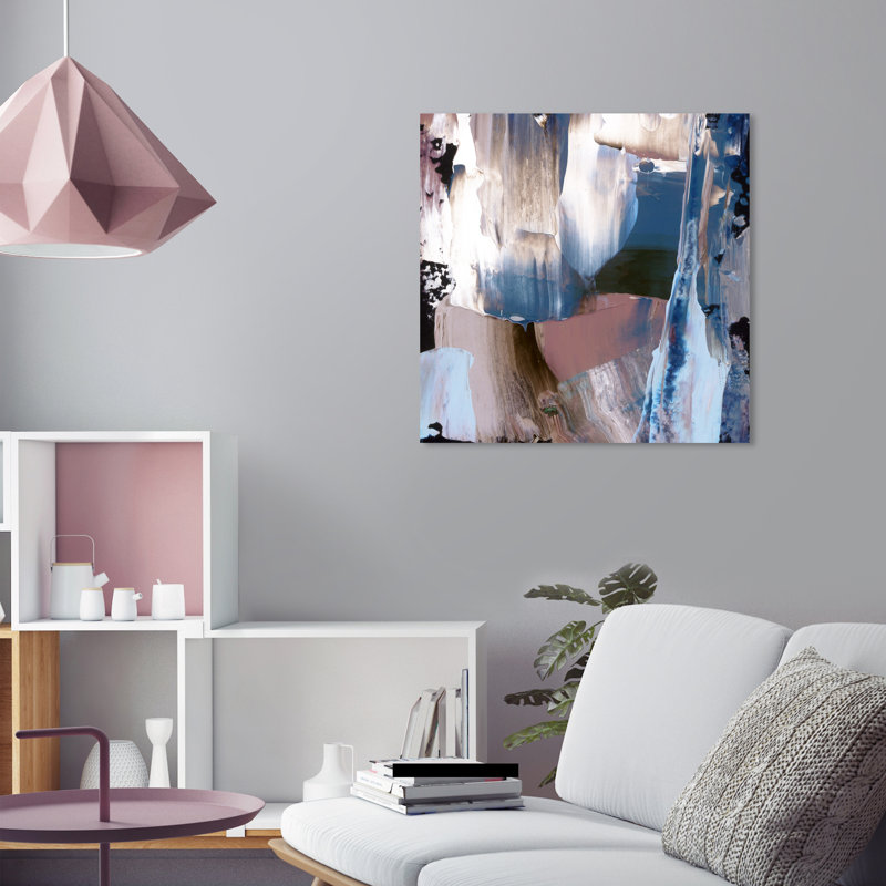 «Life Square», reproduction sur toile tendue, H 36 po x l 36 po x P 1,5 po, Toile tendue