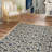 Arneshia Geometric Blue/Beige Area Indoor/Outdoor Area Rug-259090267