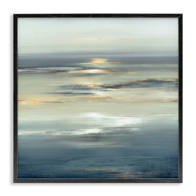«Tranquil Nautical Sunrise Reflection» - impression
