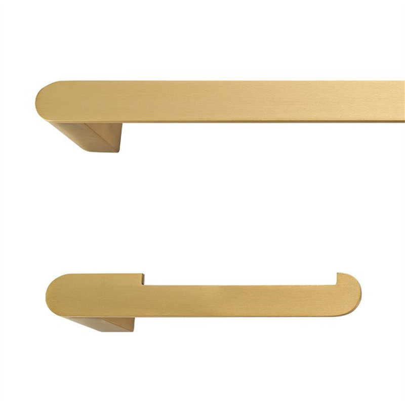 Ensemble de quincaillerie de salle de bain 4 pièces, Or brossé
