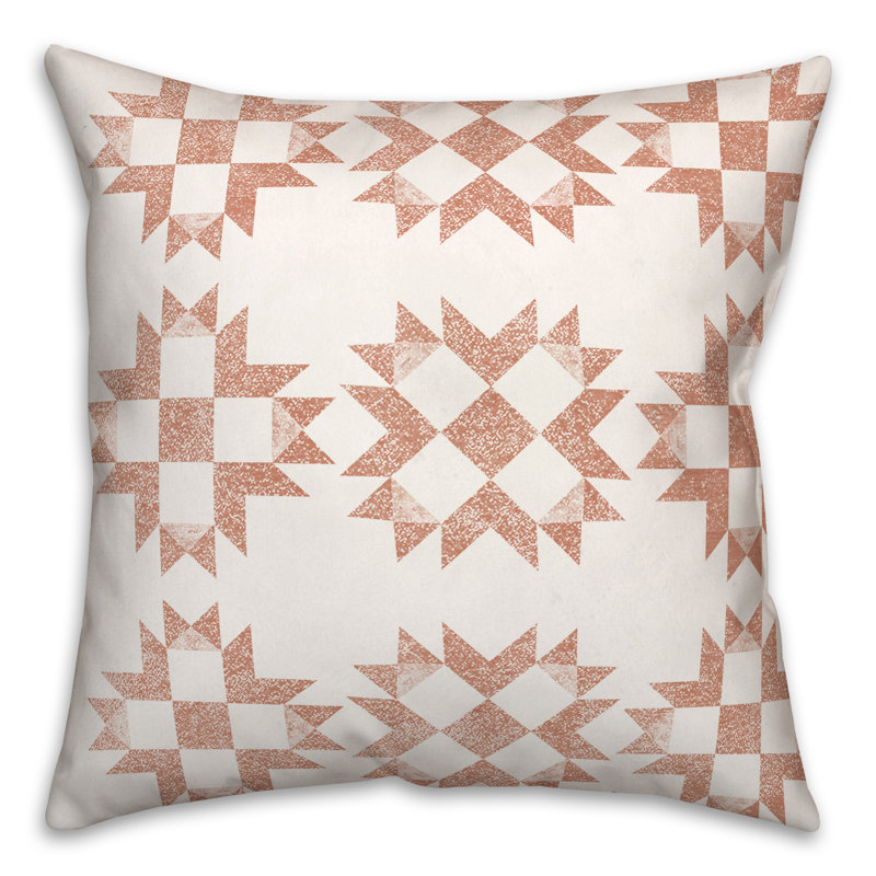 Coussin Peach Barn Star