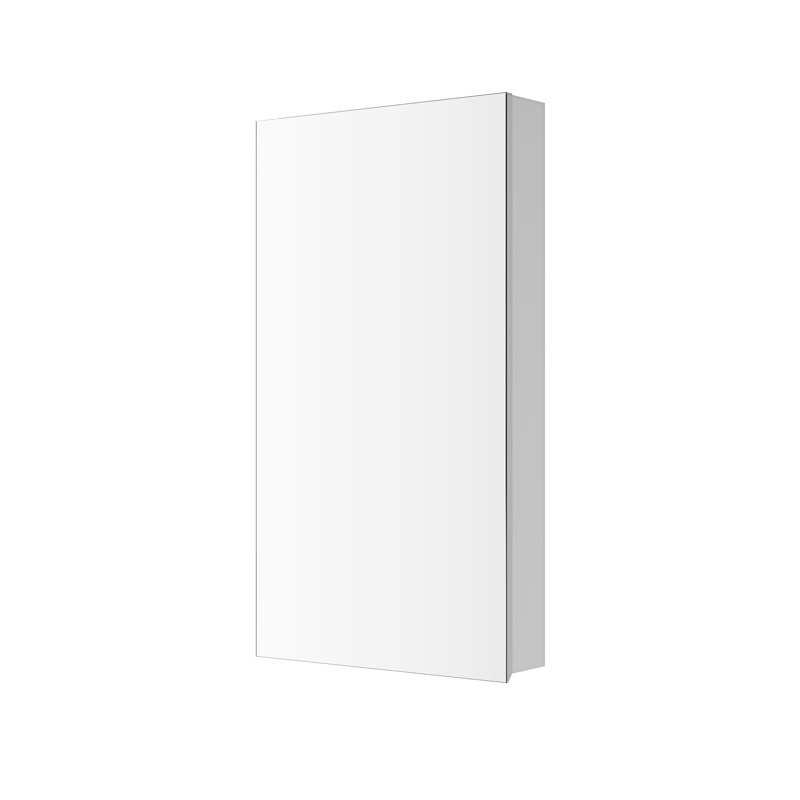 Armoire de salle de bain à ouverture à droite - miroir transparent et conception spacieuse H 36 po avec construction élégante