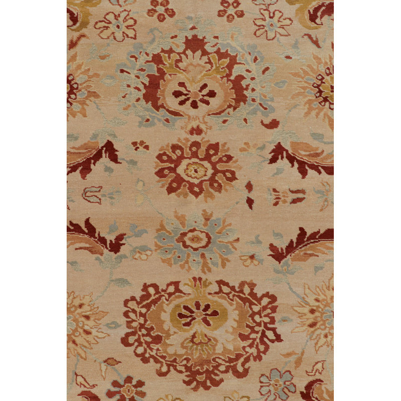 Rug & Kilim’S Persian Tabriz Style Rug With Floral Patterns