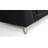 Black Sofa With Adjustable Headrest In Genuine Leather-244200211