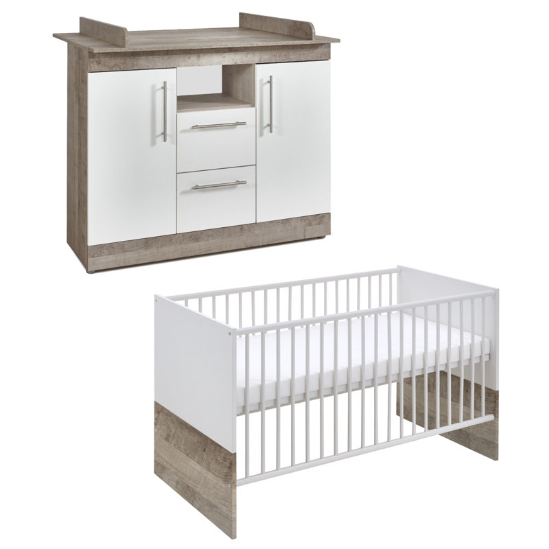 Arthur Berdt Free-Standing Shelf, 2-Piece