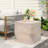 Outdoor/Indoor Square Lightweight Concrete Side Table