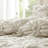 Full/Queen Comforter , 3Pcs, Cozy Puffy Design, All - Season Comfort, Soft Embrace Floral Brushed Microfiber, Comfort-121262442