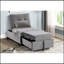 Méridienne en velours ajustable, méridienne convertible pour le confort et le style-1732682069
