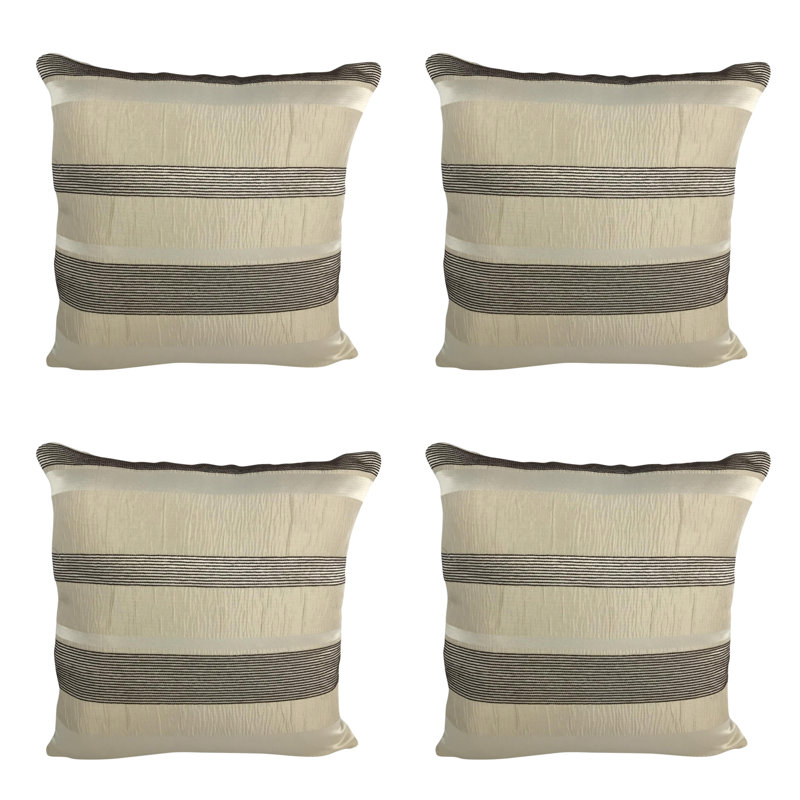 Scholz Striped Square Cushion Cover